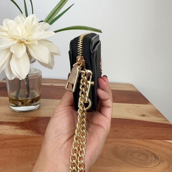 NWT Coach Zip Card Case In Signature Canvas - Picture 5 of 6